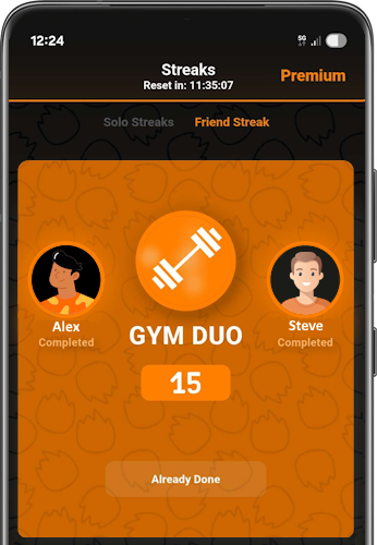 Friend streaks